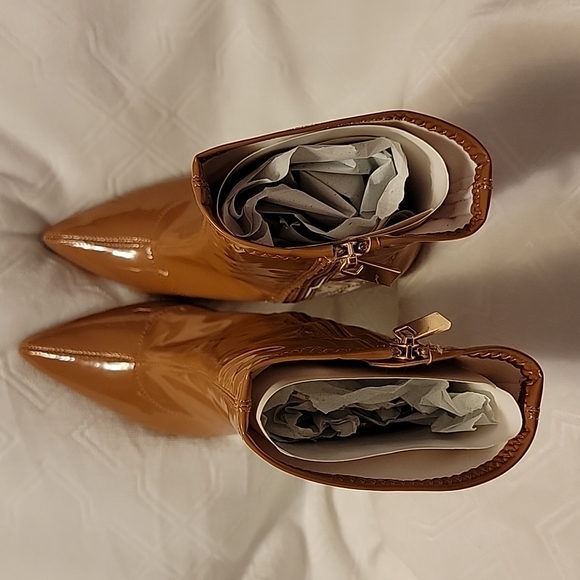 Shoedazzle Camel Booties BRAND NEW - Picture 6 of 8